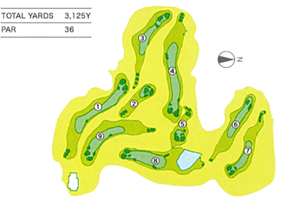 西コース　WEST COURSE