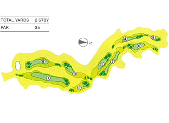 北コース　NORTH COURSE